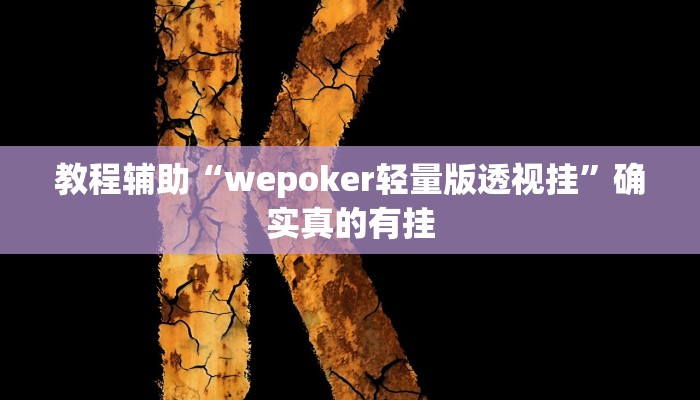 实测教程”功夫川麻小程序开挂透视”确实真的有挂