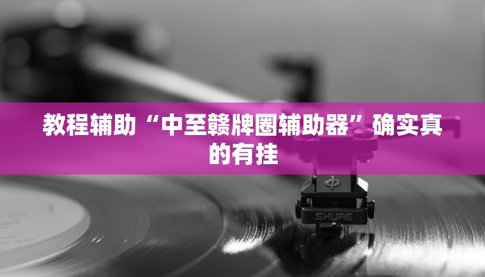 辅助神器“圣盛宜昌花牌确实真的有挂”详细开挂教程