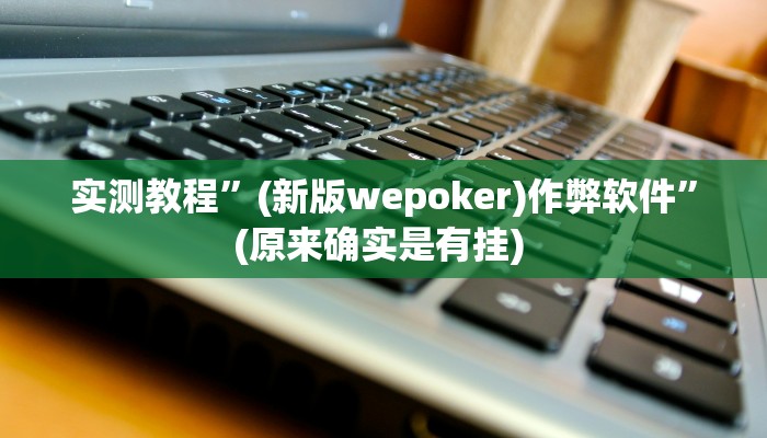 实测教程”(新版wepoker)作弊软件”(原来确实是有挂) 