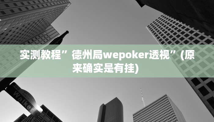 实测辅助”乐乐上海麻将开挂神器”其实确实有挂