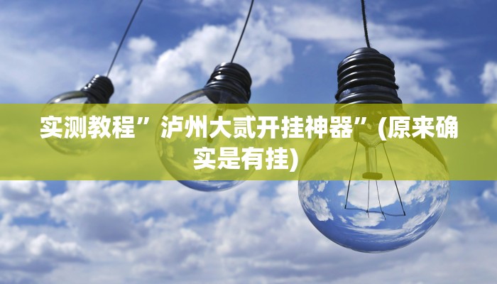 实测辅助”非物质娱乐可以开挂吗”其实确实有挂