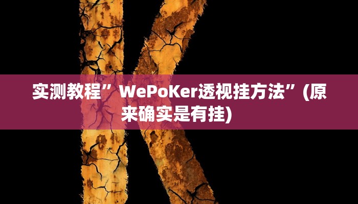 实测教程”莫莫棋牌开挂神器软件下载”确实真的有挂