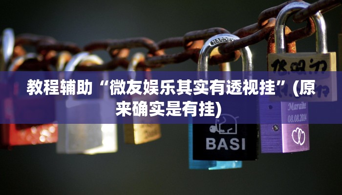 辅助神器“乐平讨赏真的确实有挂”其实确实有挂