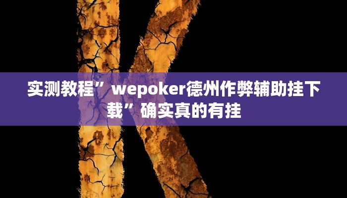 实测辅助”白金岛跑得快开挂神器”其实确实有挂