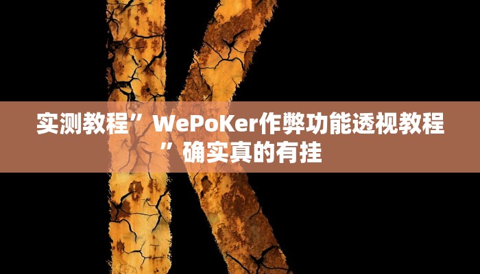 实测教程”国搜棋牌开挂教程”确实真的有挂