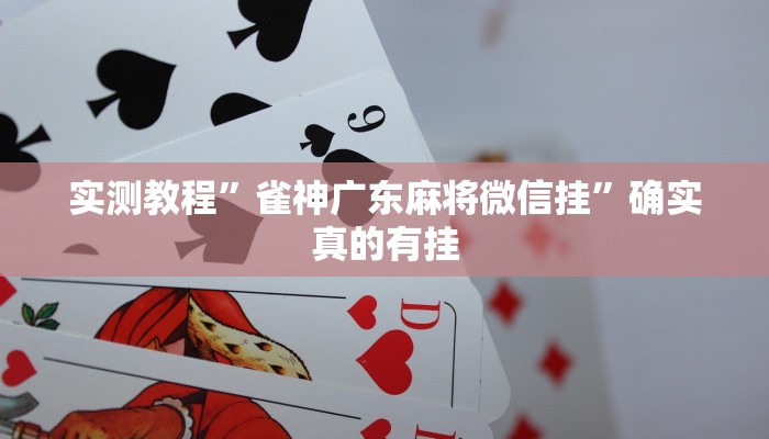 实测教程”wepoker万能开挂怎么买”确实真的有挂