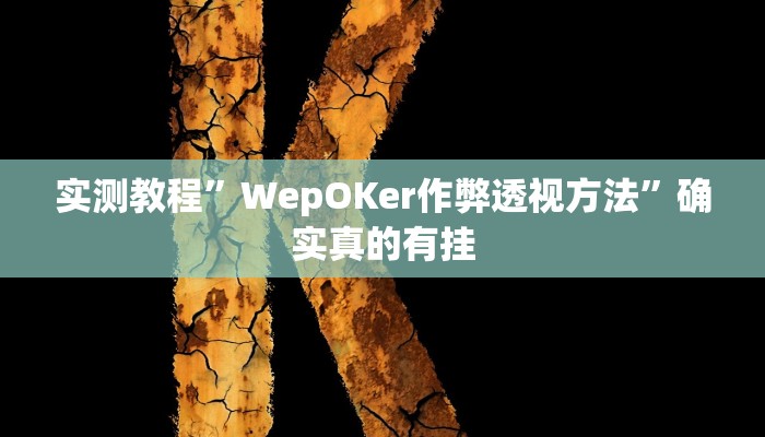 实测辅助”开心茶苑确实真的有挂”其实确实有挂