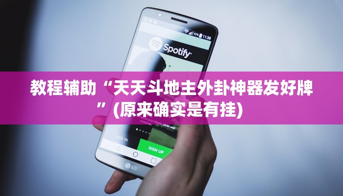 开挂辅助工具“老铁联盟开挂神器下载”其实确实有挂