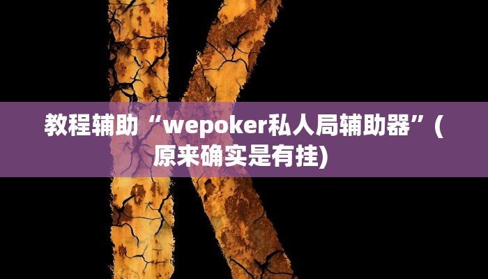 实测辅助”方片十三张万能开挂器”详细开挂教程