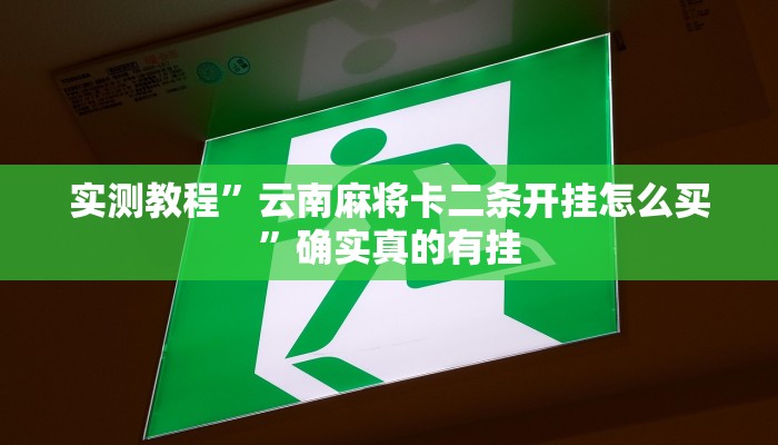 实测教程”微信麻将挂怎么安装”确实真的有挂