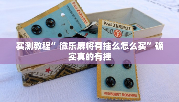 实测教程”微乐麻将有挂么怎么买”确实真的有挂