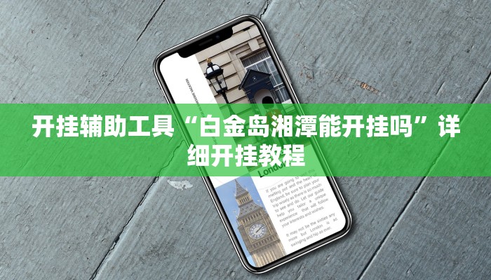 开挂辅助工具“白金岛湘潭能开挂吗”详细开挂教程
