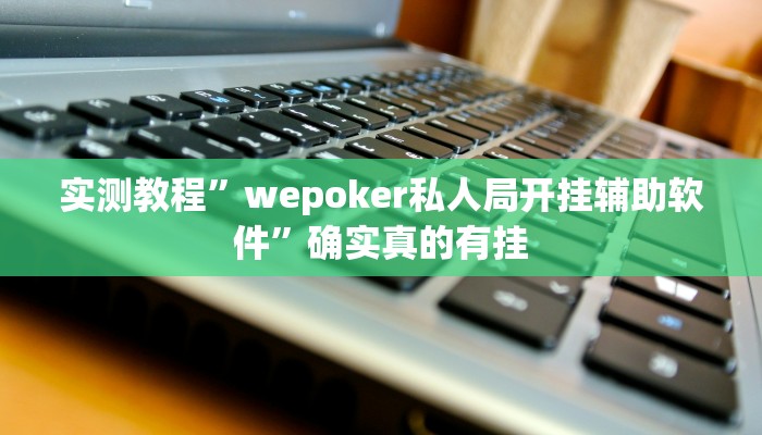 实测教程”wepoker私人局开挂辅助软件”确实真的有挂