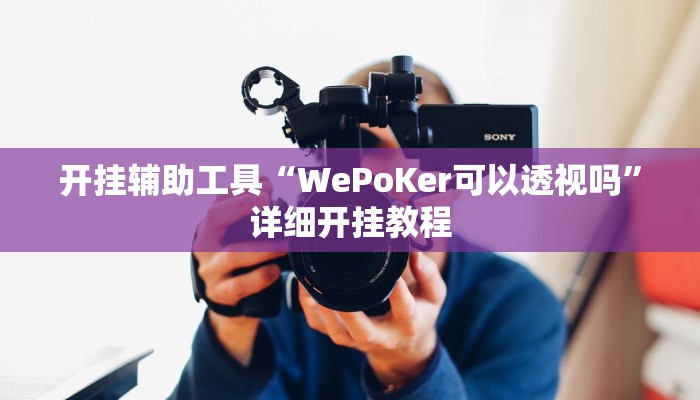 开挂辅助工具“WePoKer可以透视吗”详细开挂教程