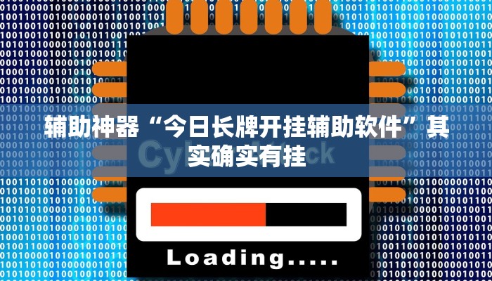 辅助神器“今日长牌开挂辅助软件”其实确实有挂