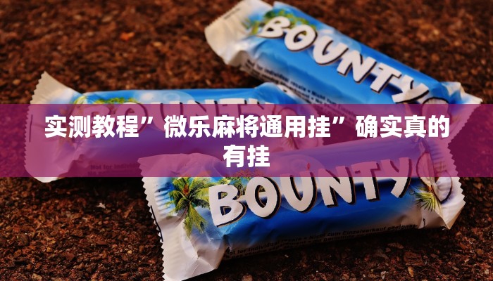 实测教程”微乐麻将通用挂”确实真的有挂