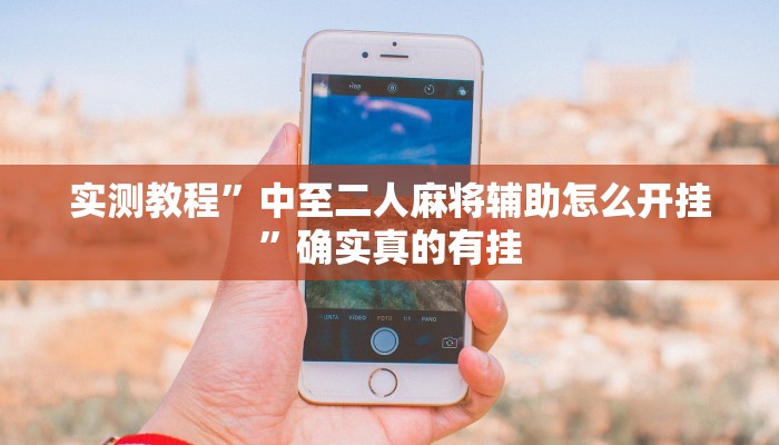 实测教程”中至二人麻将辅助怎么开挂”确实真的有挂