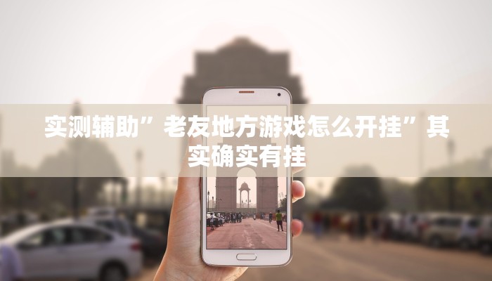 实测辅助”老友地方游戏怎么开挂”其实确实有挂
