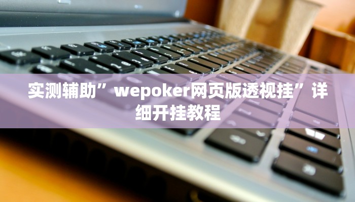 实测辅助”wepoker网页版透视挂”详细开挂教程