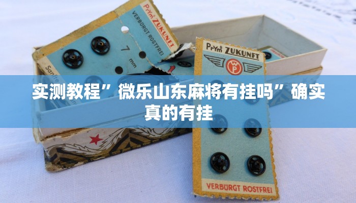实测教程”微乐山东麻将有挂吗”确实真的有挂