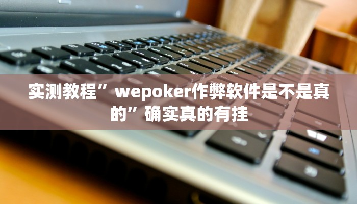 实测教程”wepoker作弊软件是不是真的”确实真的有挂