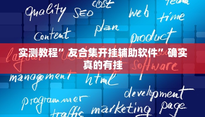 实测教程”友合集开挂辅助软件”确实真的有挂