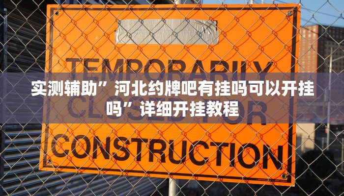 实测辅助”河北约牌吧有挂吗可以开挂吗”详细开挂教程