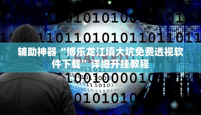 辅助神器“博乐龙江填大坑免费透视软件下载”详细开挂教程