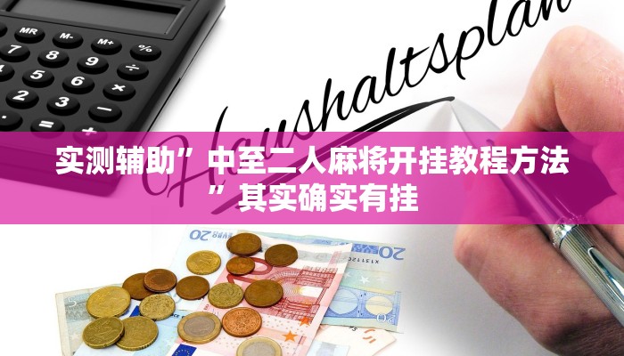 实测辅助”中至二人麻将开挂教程方法”其实确实有挂