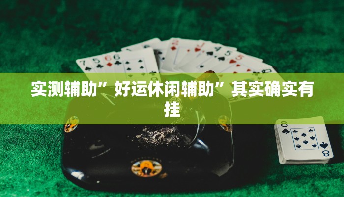 实测辅助”好运休闲辅助”其实确实有挂
