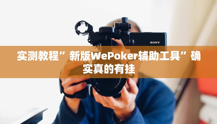 实测教程”新版WePoker辅助工具”确实真的有挂
