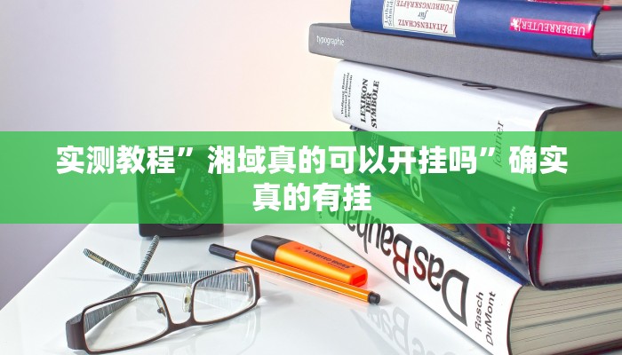 实测教程”湘域真的可以开挂吗”确实真的有挂