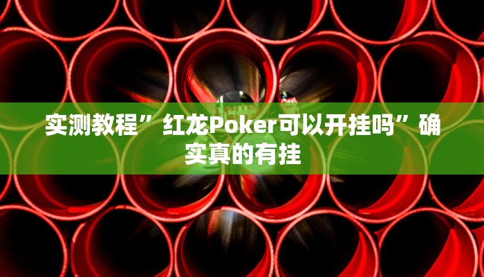 实测教程”红龙Poker可以开挂吗”确实真的有挂