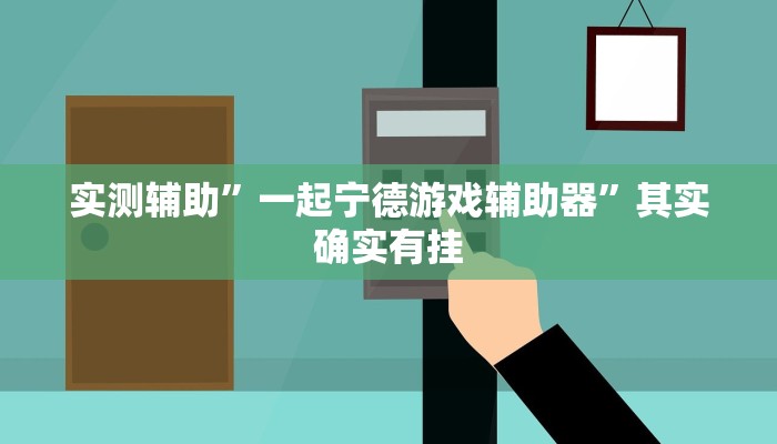 实测辅助”一起宁德游戏辅助器”其实确实有挂