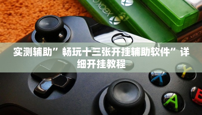 实测辅助”畅玩十三张开挂辅助软件”详细开挂教程