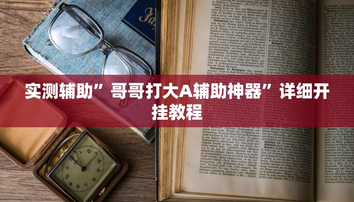 实测辅助”哥哥打大A辅助神器”详细开挂教程