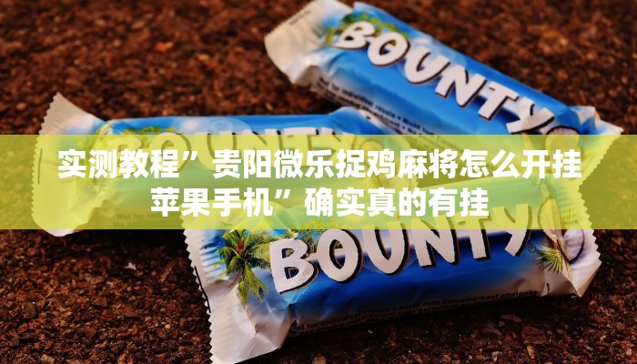 实测教程”贵阳微乐捉鸡麻将怎么开挂苹果手机”确实真的有挂