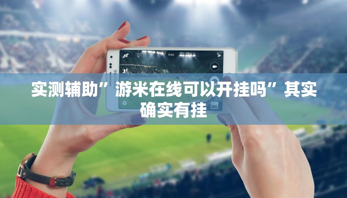 实测辅助”游米在线可以开挂吗”其实确实有挂