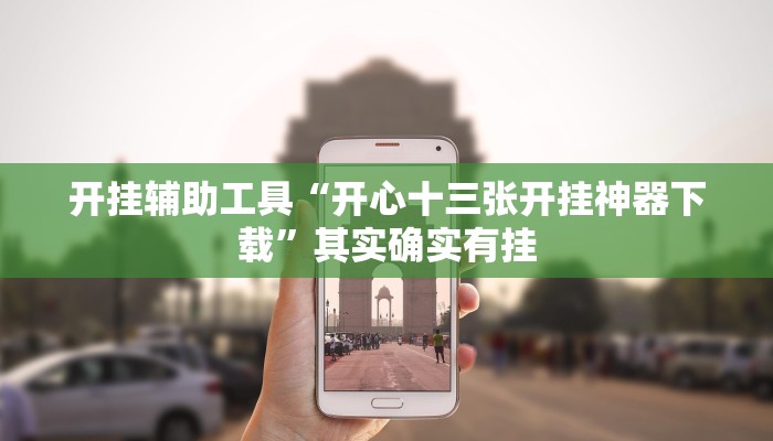 开挂辅助工具“开心十三张开挂神器下载”其实确实有挂