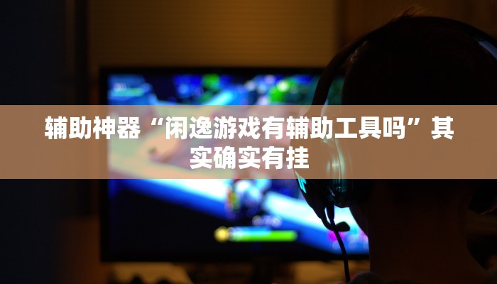辅助神器“闲逸游戏有辅助工具吗”其实确实有挂
