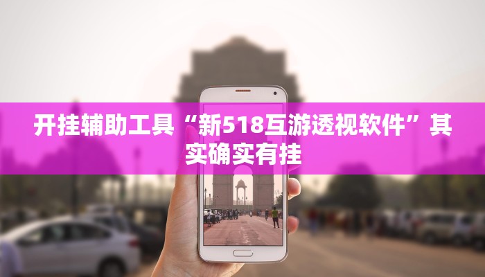 开挂辅助工具“新518互游透视软件”其实确实有挂