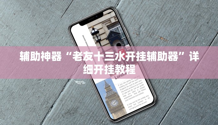 辅助神器“老友十三水开挂辅助器”详细开挂教程