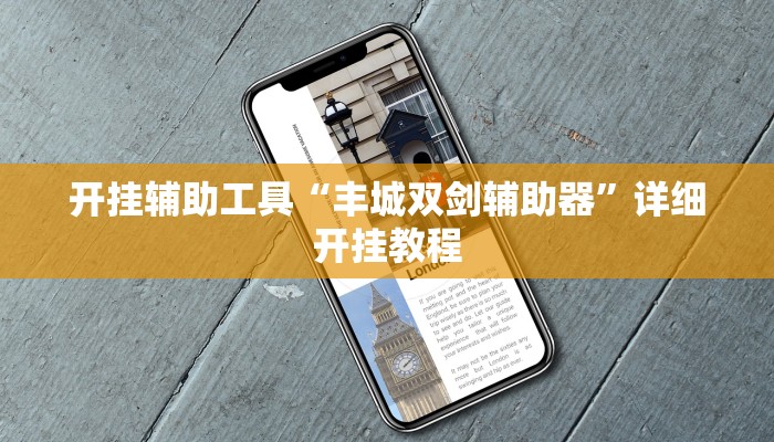 开挂辅助工具“丰城双剑辅助器”详细开挂教程