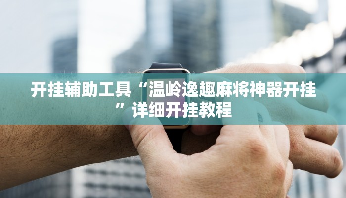 开挂辅助工具“温岭逸趣麻将神器开挂”详细开挂教程